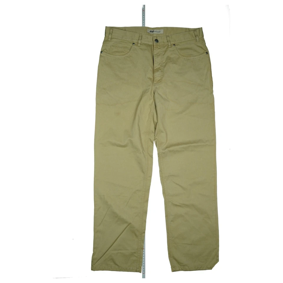 HILTL Cottons Herren Chino Jeans Hose Regular Fit dünn 34/30 W34 L30 Beige TOP. - Bild 1 von 4