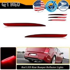 3 IN 1 Rear Tail Fog light w/Sequential Turn Signal LED For 2015-22 Chrysler 300