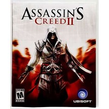 Manual Only Assassin's Creed II Sony Playstation 3 Pristine Authentic