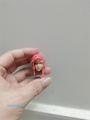 1:12 Eclair Farron Girl Head Sculpt For 6'' Female Horseman Action Figure Body