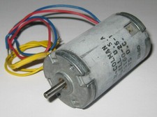 Barber Colman 14 V DC Motor with AC Tachometer - 7500 RPM - Brushless AC Tach