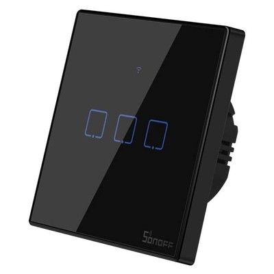 Sonoff T3EU3C Wireless WiFi 3 Gang EU Touch Switch
