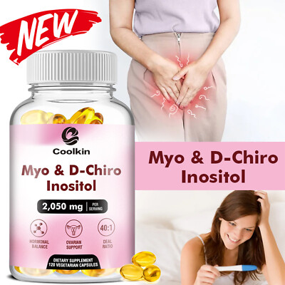 Myo & D-Chiro Inositol Frauen Hormon Unterstützung,Frauengesundheit,Energieschub