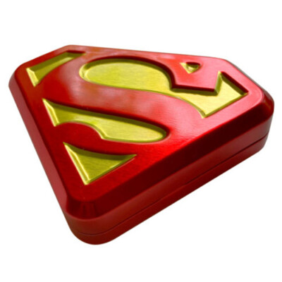 Boston America - Superman Candy Tin - S-SHIELD LOGO SOURS (Cherry Flavor) - New