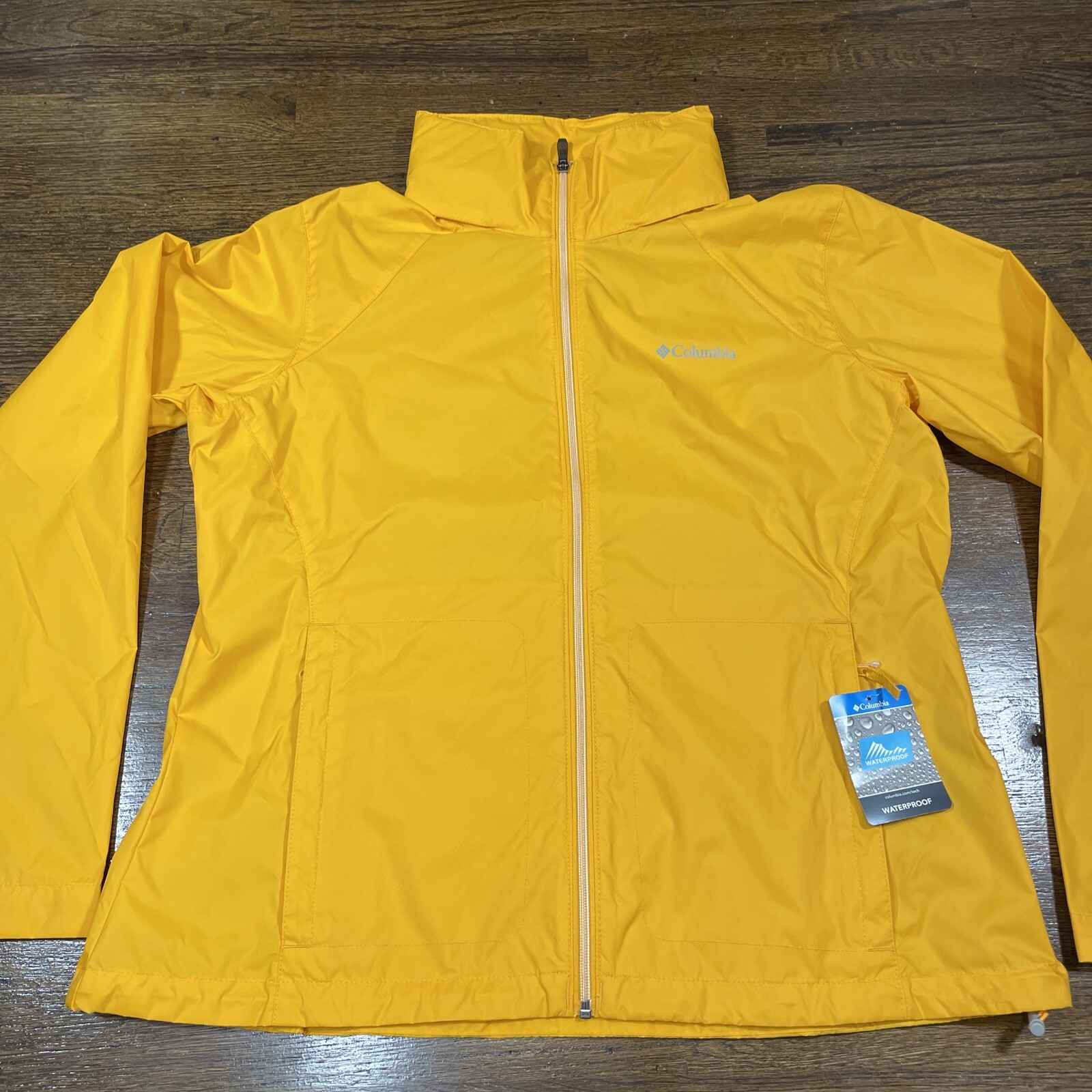 Columbia, Womens, Switchback III, Jacket,Yellow raincoat, Size XLarge eBay