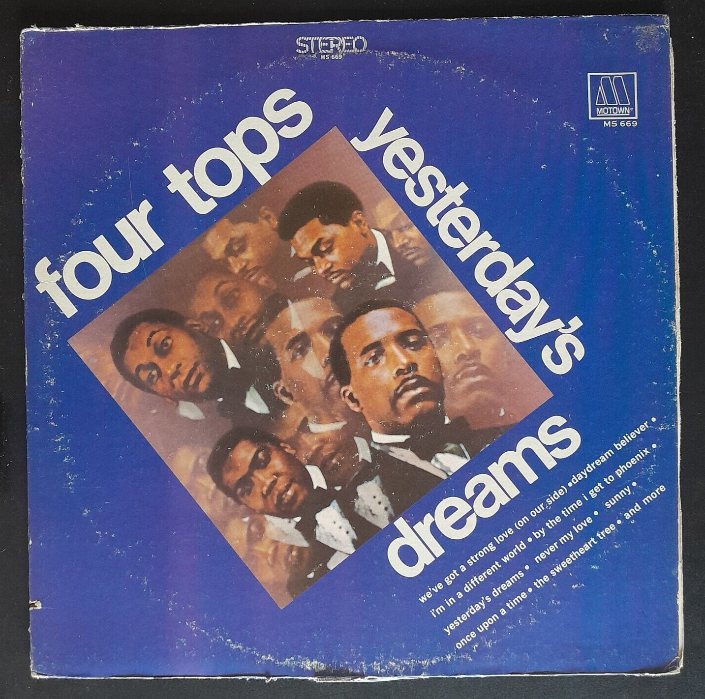 The Four Tops - Yesterday's Dreams Motown MS669 1968 US Stereo 1st Press
