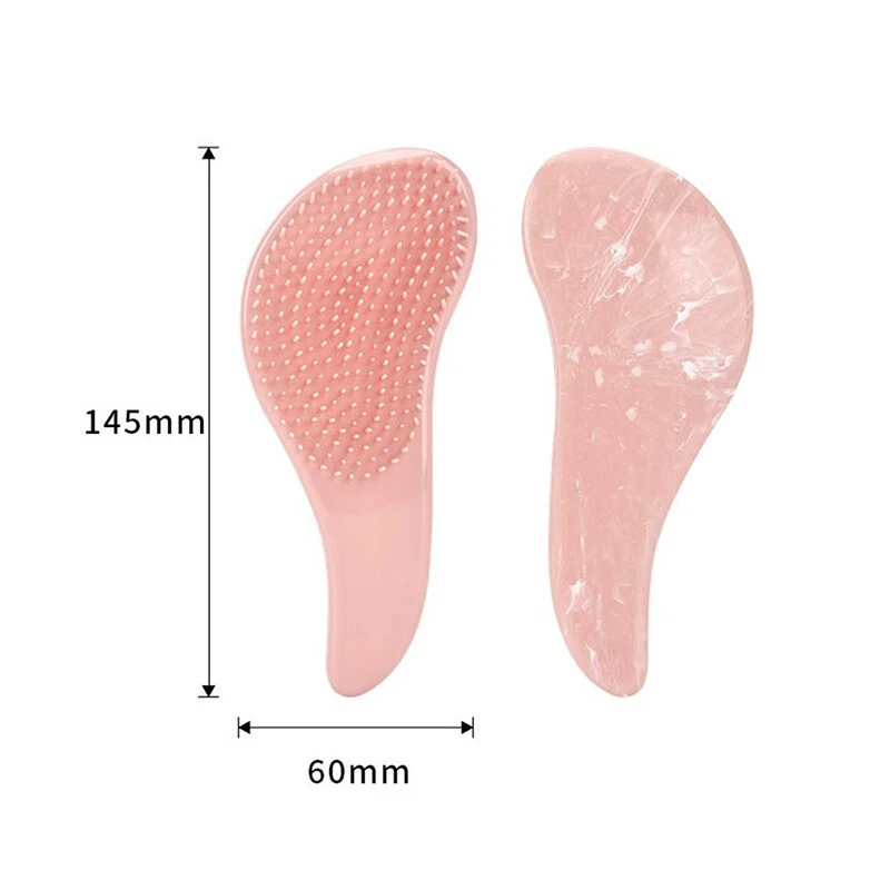 Marbling Magic 防静电发刷手柄缠结脱毛按摩 CoN8 — 第 3/4 张图片