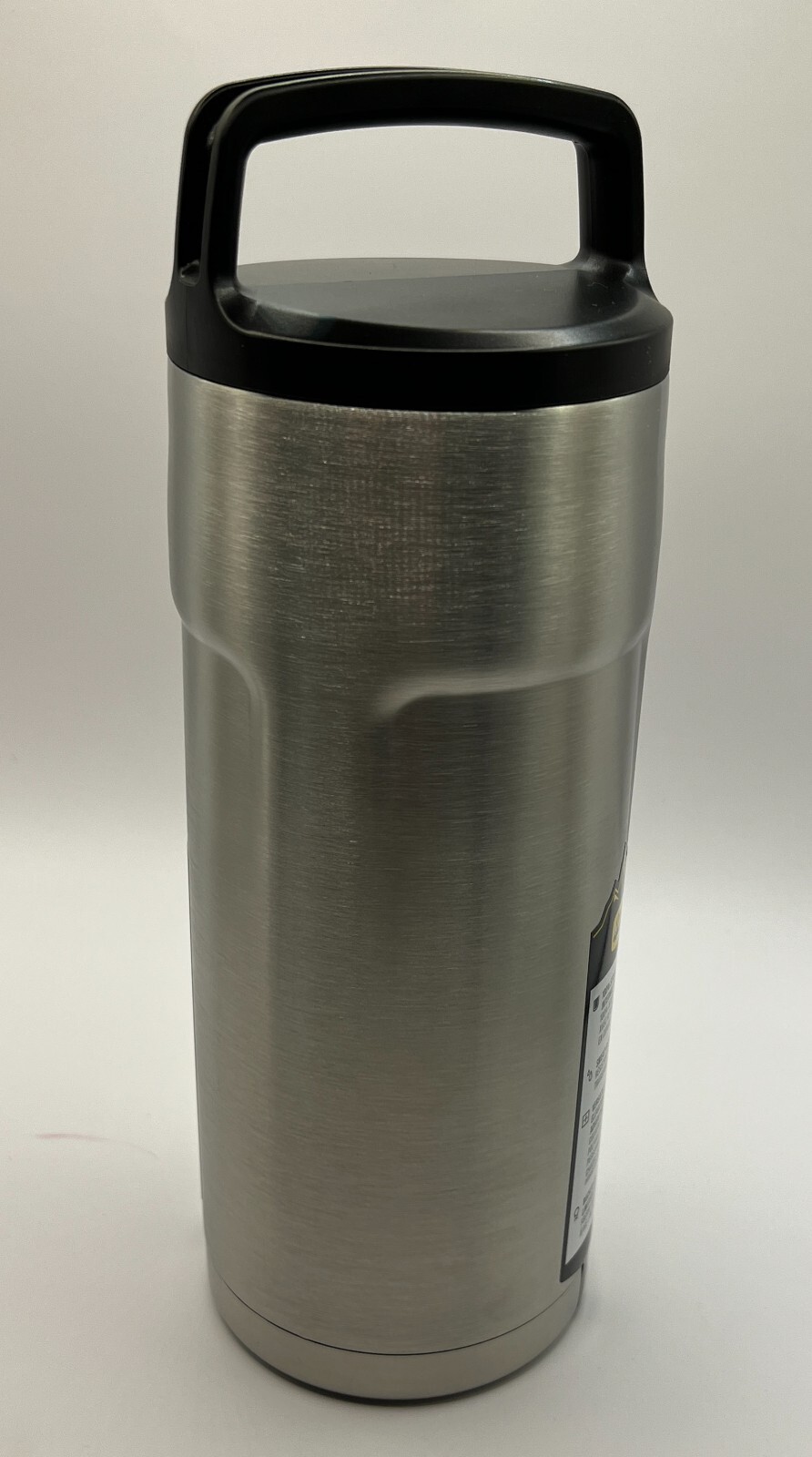 OtterBox Elevation Silver Stainless Steel Insulated Bottle with twist lid