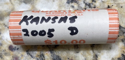 2005-D Kansas OBW Quarter Roll - Picture 3 of 3