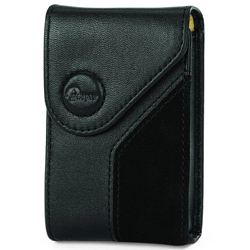 Funda para Cámara Cuero Universal Bolsa Digital Compacto Negro Lowepro Napoli 5