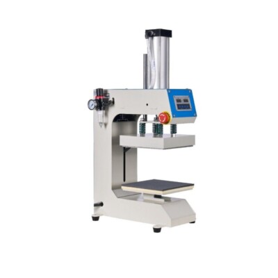 8x8'' Label Pneumatic Heat Press Machine LCD 1.2KW 110V Heat Transfer Machine