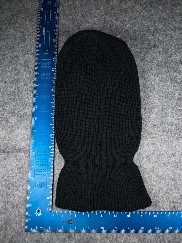 KBethos Máscara de Esquí Adulto Talla Única Negro Tejido 100% Acrílico Invierno Equipo Nieve Foto 4 de 4