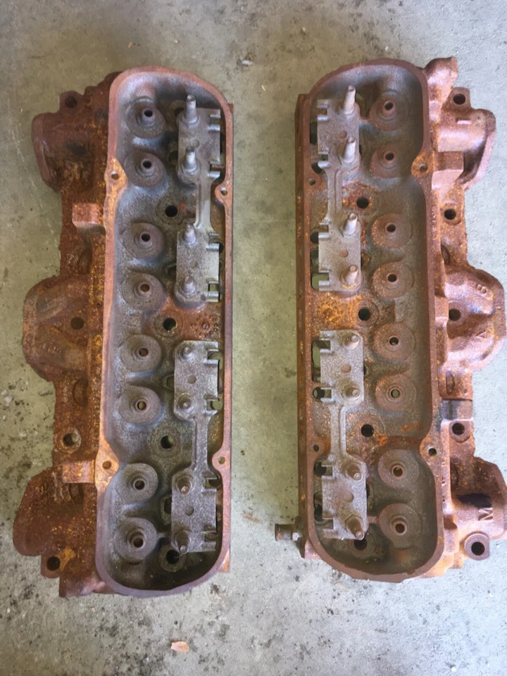 1969 PONTIAC GTO FIREBIRD 400 RAM AIR 3 428 HO ГОЛОВКИ ЦИЛИНДРОВ #48 дата набор B139 - Изображение 2 из 4