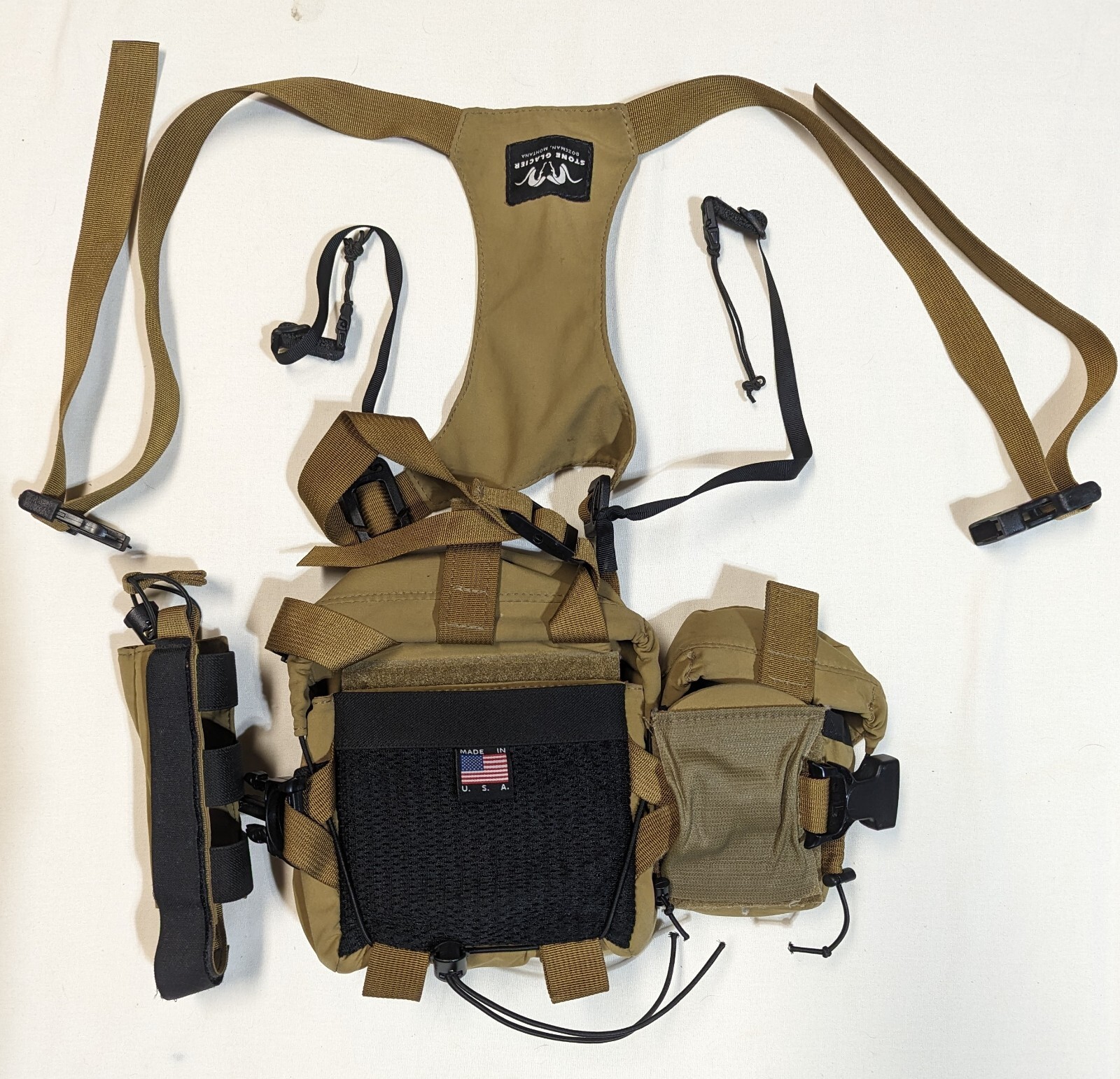 Stone Glacier Skyline Bino Harness w/ Range Finder Pouch and Bear Spray