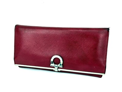 Salvatore Ferragamo ガンチーニ 長財布 レッド ウォレット s-l400.jpg
