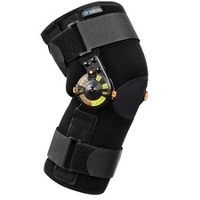 Knee Brace with Side Stabilizers Locking Dials