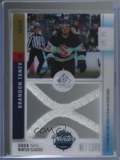 2024 SP Game Used Winter Classic Net Cord Relics 15/35 Brandon Tanev #WCN-BT o8j