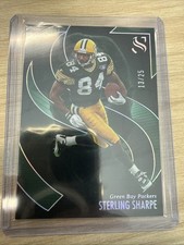 2025 Panini Silhouette Sterling Sharpe Cracked Ice /25 Green Bay Packers