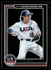 2022 Panini USA Baseball Stars & Stripes Carter Trice USA #36
