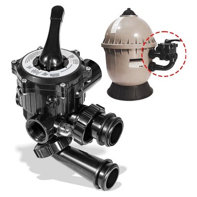 For Hayward SPX0710X32 Multiport Valve Side Mount S200 S240 Sand Filter 1.5 Inch