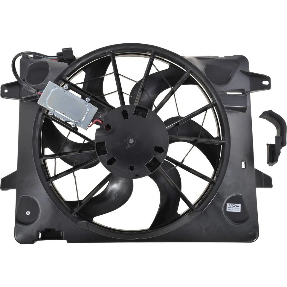 Conjunto de ventilador de refrigeración del motor 1604-326101 Foto 3 de 4