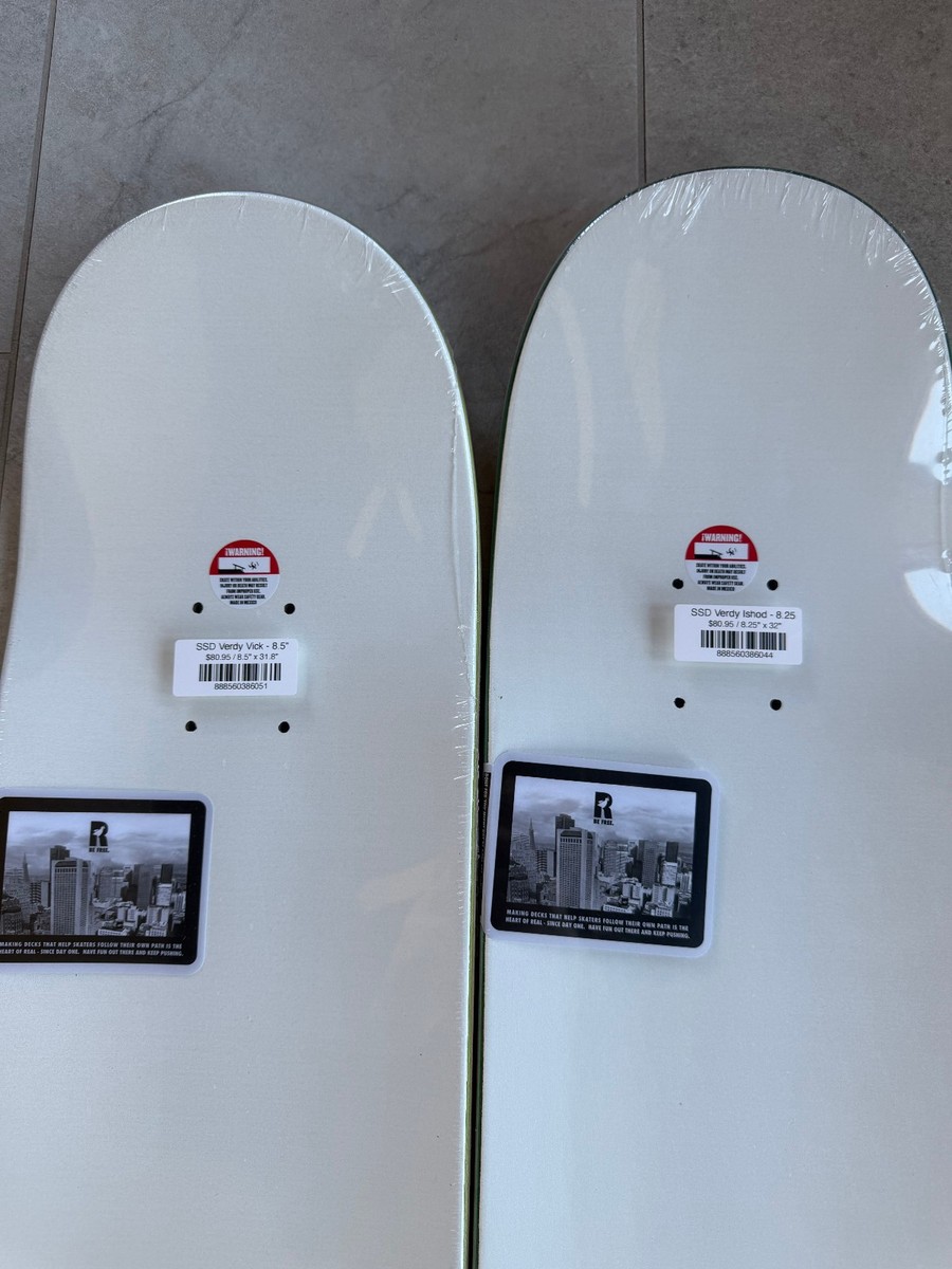 Real Skateboards x Verdy Ishod Vick Skateboard Set - NEW | eBay