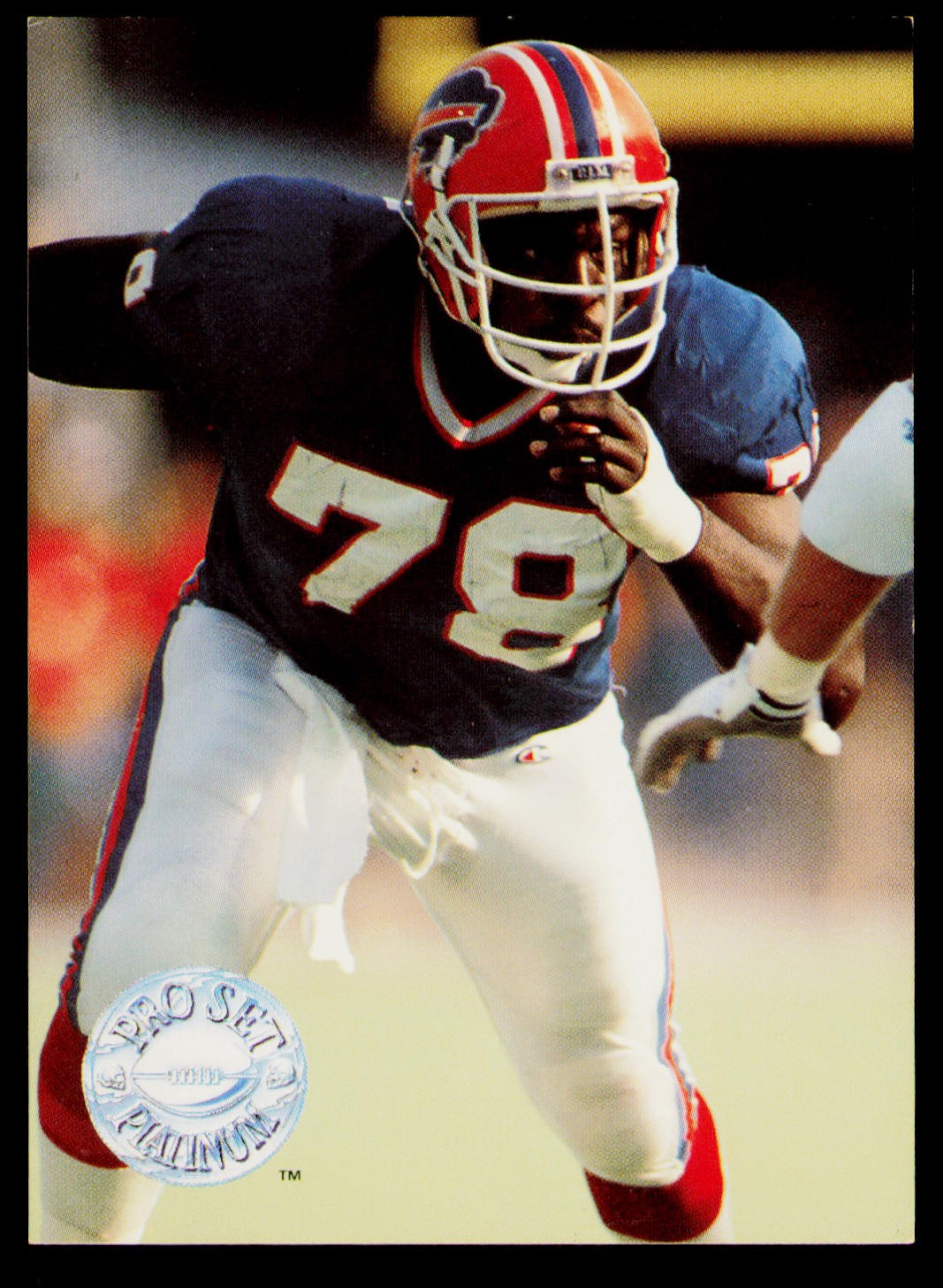 1991 Pro Set Platinum #8 Bruce Smith