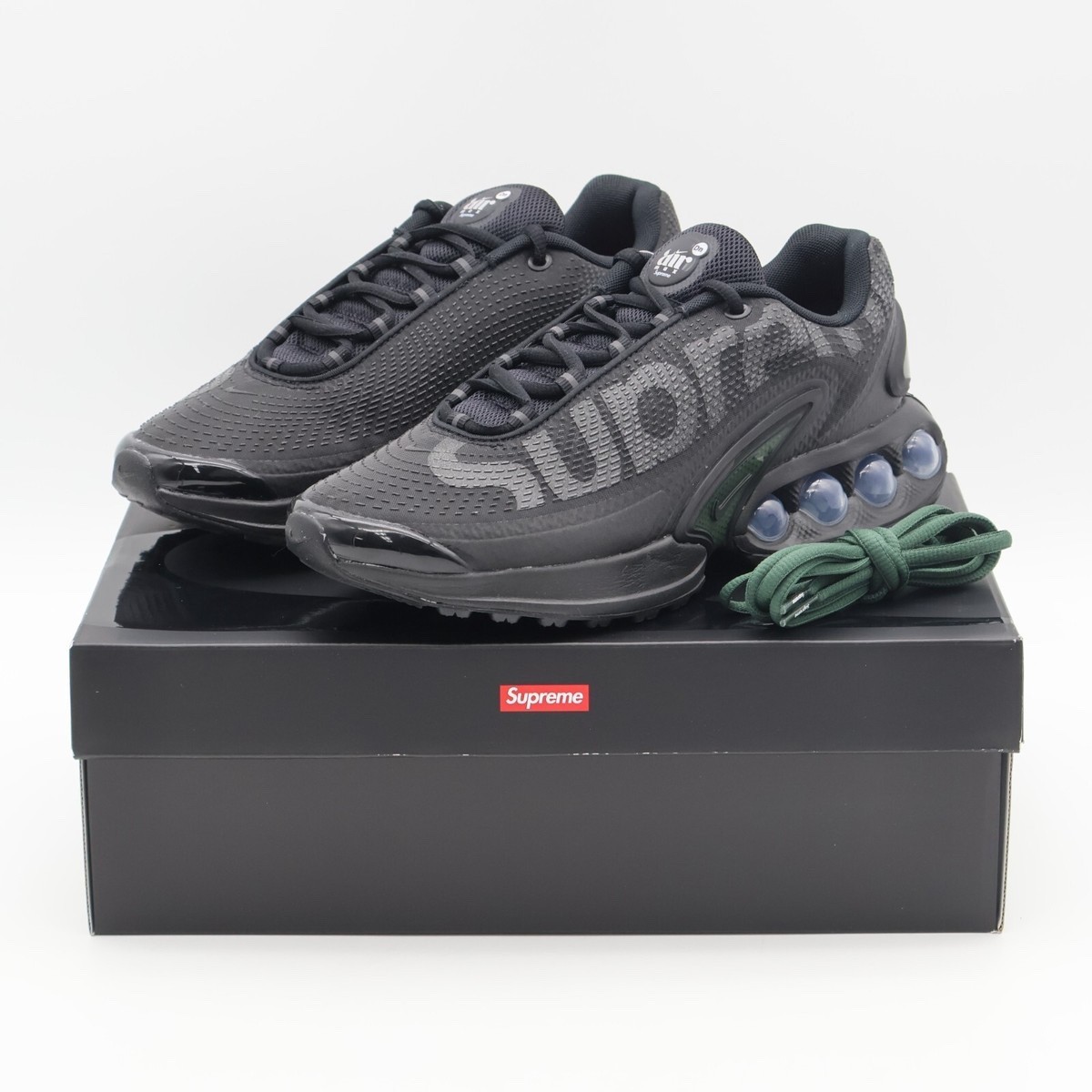 Size 8 - Supreme x Nike Air Max DN Black Galactic Jade