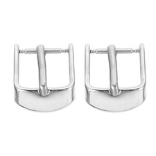 2 Pcs Watch Band Clasp Replacement Buckle Key Buckles for Watchstraps