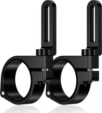 2PCS UTV Light Bar Mounts, Sturdy Aluminium Alloy LED Light Mounting Brackets,