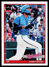 2026 Topps James Wood 1991 Topps Baseball 35th Anniversary (Series One)