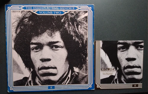 ESSENTIAL JIMI HENDRIX VOL 2 LP w/Bonus 7" Single 1st Press 1979 EX+