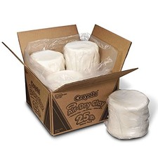 Crayola Air Dry Clay for Kids 25lbs Teacher Wishlist Classroom - X0033CU93B