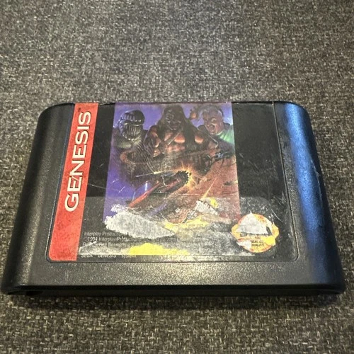 Rock n Roll Racing Sega Genesis Video Game Vintage Retro VTG Cartridge Race 90s