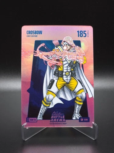 Crosbow "Sidney Crosby" Bo Jackson Battle Arena Bubble Gum Battlefoil