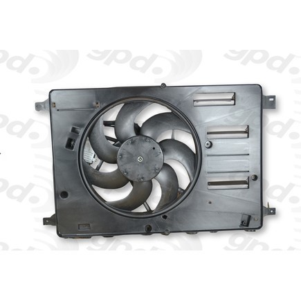 Global Parts Distributors 2811975 Gpd Electric Cooling Fan 2811975 - Picture 2 of 5