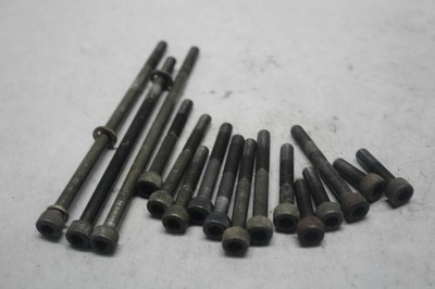 CYLINDER HEAD CASE BOLT ASSY 16PCS 91317-06025-00 91317-06055-00 2002 YAMAHA RAP