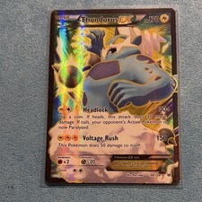 The Pokémon Company Thundurus EX 98/108 Roaring Skies Ultra Rare Holo on eBay
