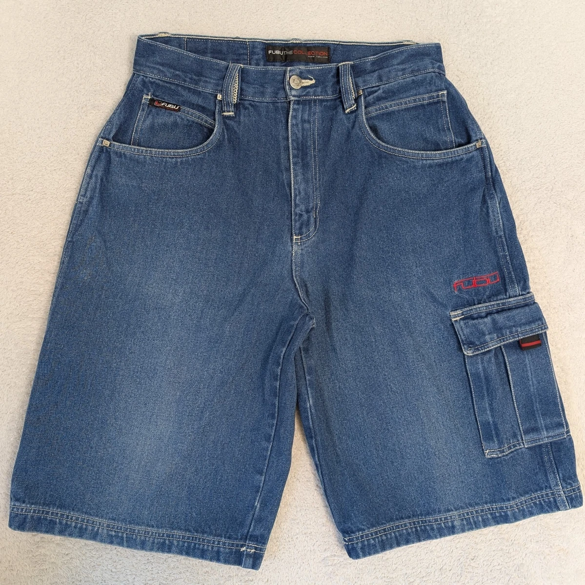 FUBU Denim Shorts for Men for sale | eBay