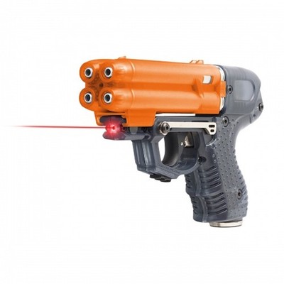 Pfefferspraypistole JPX6 mit 4 Schuss Speedloader mit Laser