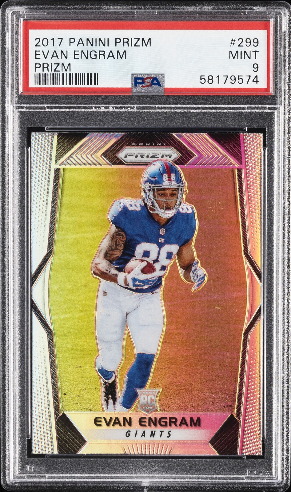 Evan Engram Panini Prizm #299 Prizm
