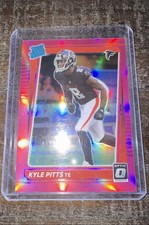 2021 Panini Donruss Optic - Rated Rookie Kyle Pitts #211 Pink Prizm (RC)