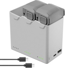 Intelligent Flight Battery Plus 2-Pack with Bi-Directional Charging Hub for DJI