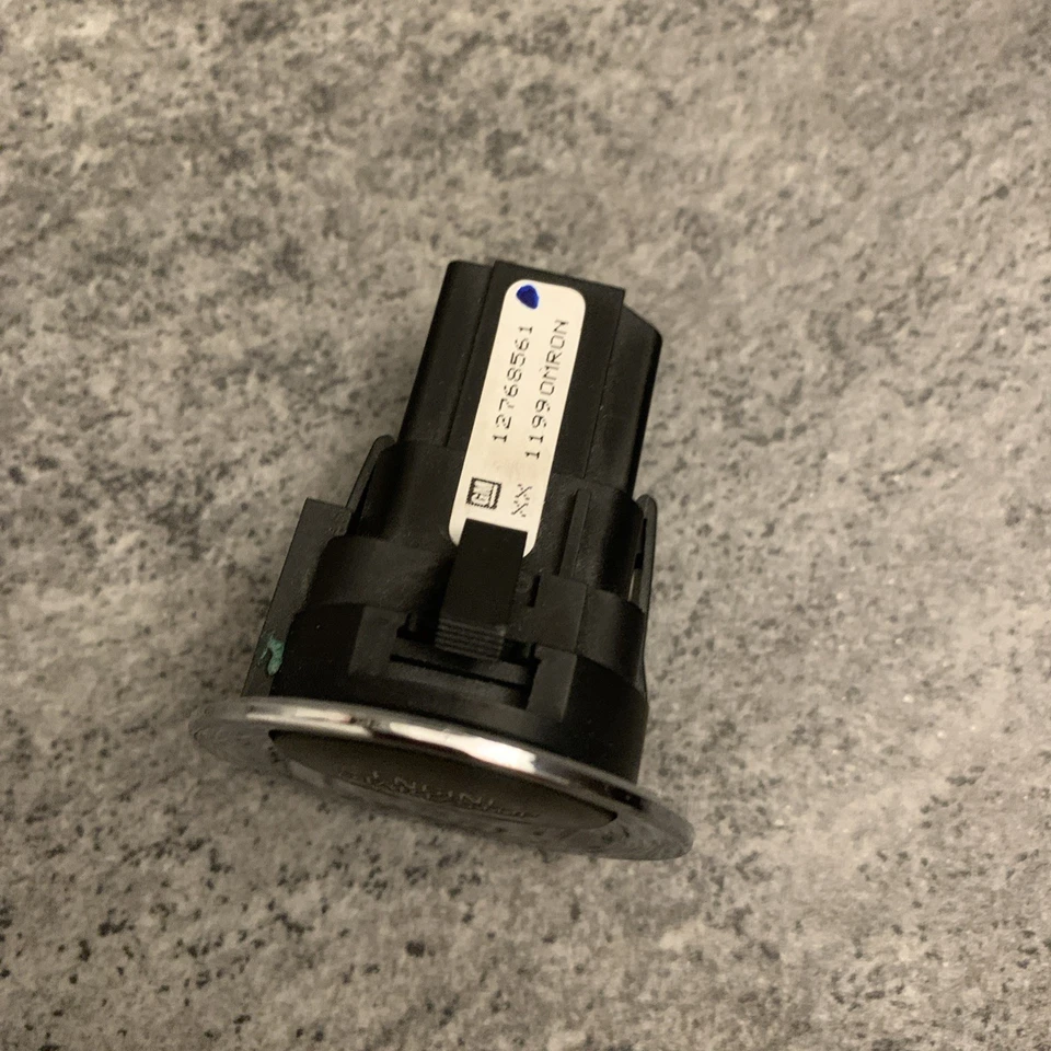 Cadillac SRX 2010-2016 botón de parada de arranque del motor interruptor botón de encendido OEM 7L5 Foto 3 de 4