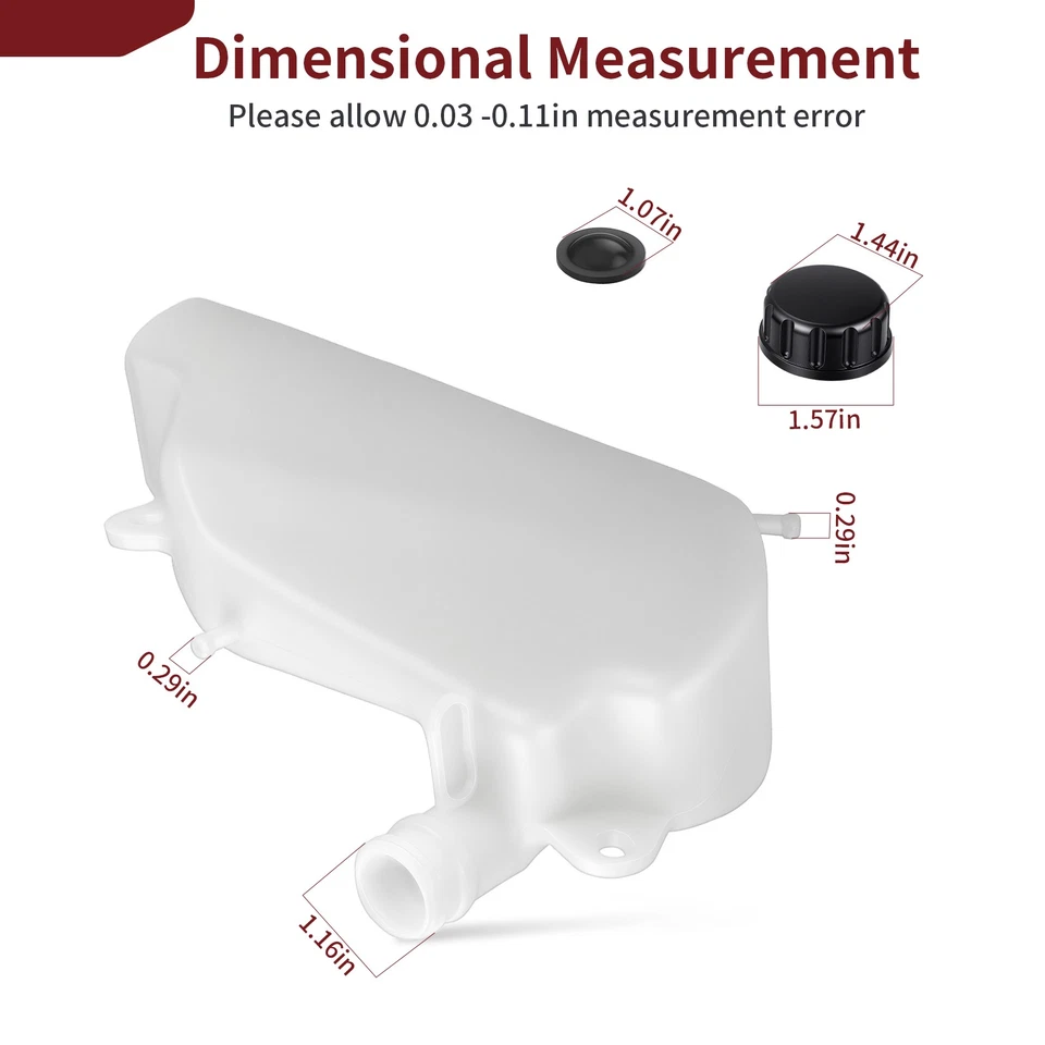 2008 2009 2010 2011 2012 FOR KAWASAKI NINJA 250R COOLANT RESERVOIR 43078-0042 US - Imagem 4 de 4