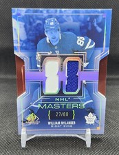 2025-26 SP Game Used Hockey Game NHL Masters Patch NM-27 William Nylander /88