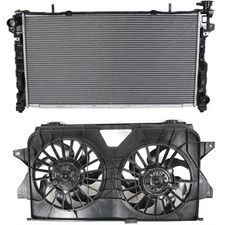 Radiator and Cooling Fan Assembly Kit For 2005-2007 Town & Country Grand Caravan