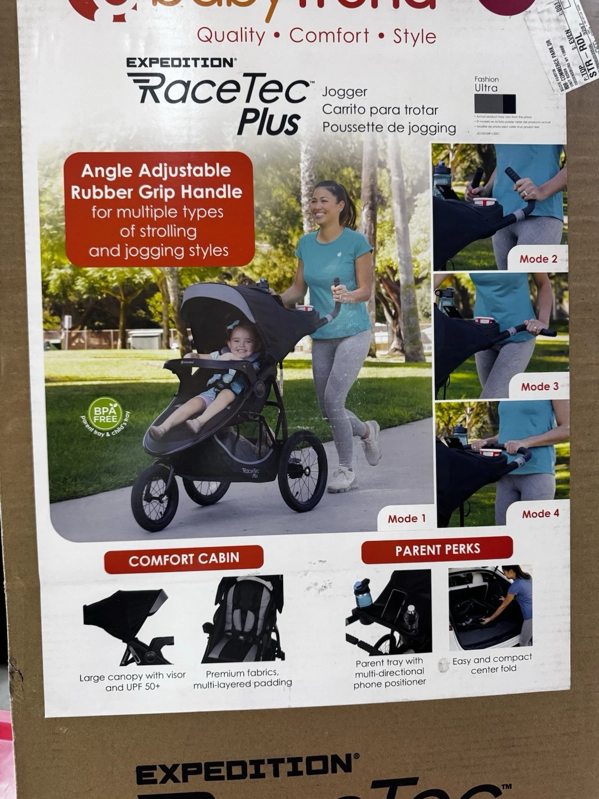 Baby Trend Stroller Race Tec Plus NEW IN BOX
Opens in a new window or tab