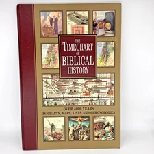 Timechart of Biblical History Over 4000 Years Charts Maps Lists Hardcover 2002