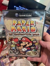 Paper Mario The Thousand-Year Door Nintendo Gamecube No Manual Tested Free Ship